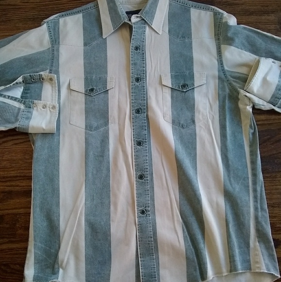Wrangler Other - Vintage Wrangler Pearl Snap Shirt